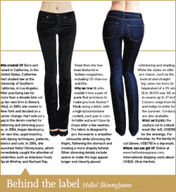 Behind the Label...  SkinnyJeans